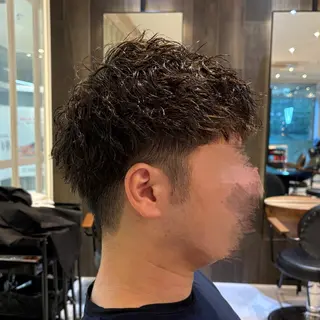 パーマ メンズ 最安値メニュー✨️ sayuri🍓のヘアスタイル