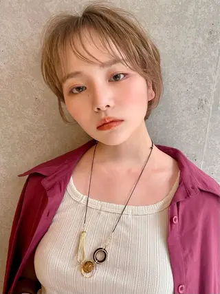 ショート 似合わせカット/ レイヤーカット/新谷のヘアスタイル
