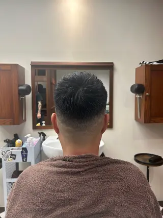 ショート メンズ 中津川 侑那のヘアスタイル