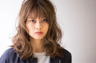 セミロング カラー Ｋ Ｋのヘアスタイル