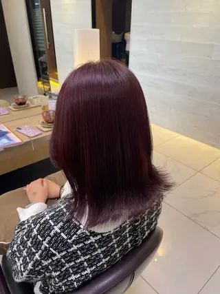 カラー 【MANA】デザイン カラー/ブリーチなしのヘアスタイル