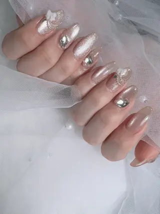 ネイル nail salon Noël_赤磐のネイルデザイン