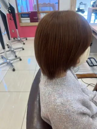 カラー 温水 愛華のヘアスタイル