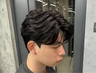 パーマ ヘアアレンジ メンズ (メンズ特化)AKI /古本晃大のヘアスタイル
