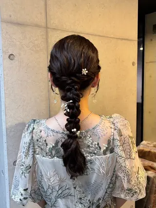 ロング ヘアアレンジ 〖❁ちひろ| LEONID❁〗のヘアスタイル