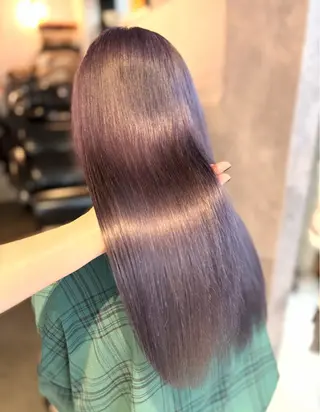 ロング カラー 💗鈴木茉奈💗艶髪 /透明感/暖色カラーのヘアスタイル
