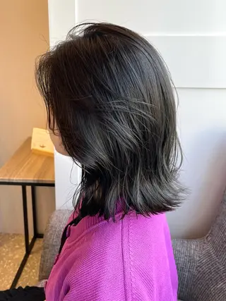 ミディアム カラー モデルさん募集中IT byALBUM八王子のヘアスタイル