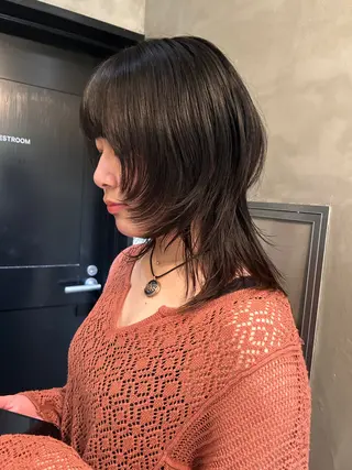 セミロング デザイン/アレンジ ❤︎イシイレイのヘアスタイル