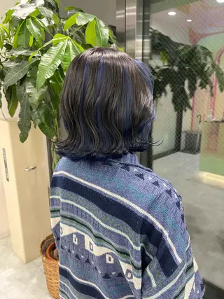 ショート カラー パーマ ヘアアレンジ メンズ キッズ ネイル マツエク・マツパ アイブロウ KANAMI 🌏のヘアスタイル
