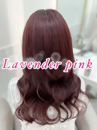 ロング カラー いぶきゆう 栄/カットモデルのヘアスタイル