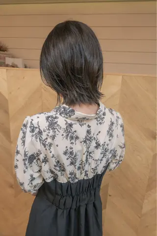 ショート 〈ボブ〉縮毛矯正 船橋駅5分/鈴木杏美のヘアスタイル