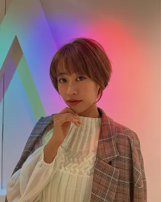ショート カラー パーマ 🌼大人美人ショート 佐藤慎哉🌼のヘアスタイル