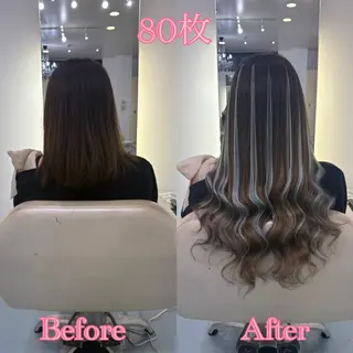 ロング シールエクステ ♡SAORI♡のヘアスタイル