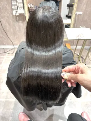 ロング quill クイル　ツボイタクマのヘアスタイル