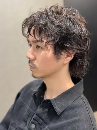 パーマ メンズ Li'a【リア】 ANNAのヘアスタイル