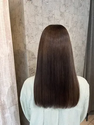セミロング カラー ✨髪質改善カラー✨ ななみのヘアスタイル