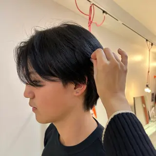 カラー メンズ kawanami kikiのヘアスタイル
