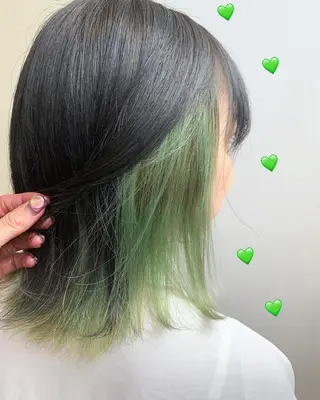 ミディアム カラー 新宿駅近♡個室 ♡関口三都季🌜のヘアスタイル
