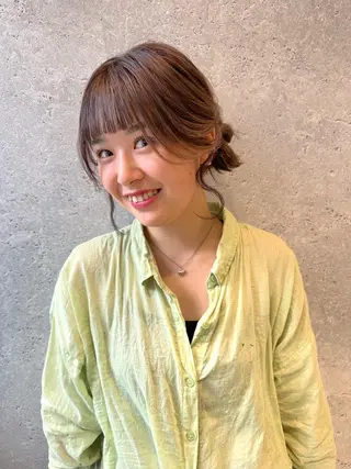 ミディアム 🩰 柔らかいカラー tomomi🌛のヘアスタイル