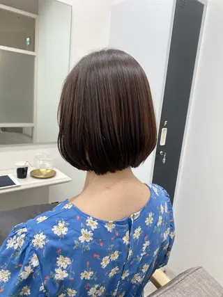 ショート 透明感カラー/ FRAME天王寺✨のヘアスタイル