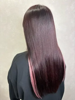 セミロング エクステ*美髪サロン KR2S河内長野店長のヘアスタイル
