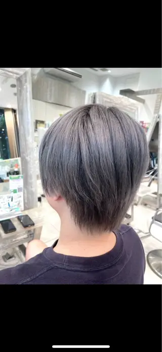 ショート カラー メンズ トップスタイリスト 石川みやびのヘアスタイル