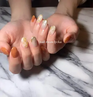 ネイル ネイルルームリッカ 𝐦𝐚𝐲𝐮のネイルデザイン