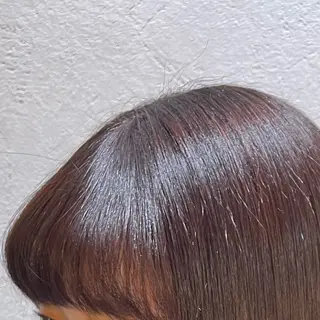銀座:似合わせカラー オリーブ🫒アレンジのヘアスタイル