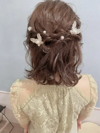 ミディアム ヘアアレンジ 大阪/ヘアアレンジ /似合わせset💐のヘアスタイル