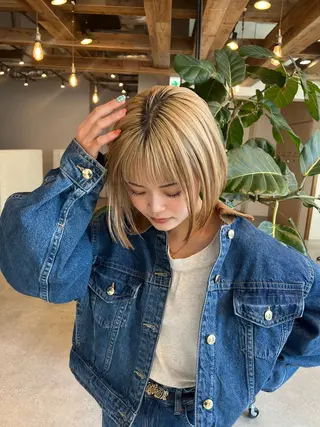 ショート 松井 涼馬のヘアスタイル