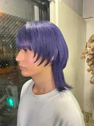 カラー メンズ 安田和洋 ブリーチカラー特化のヘアスタイル