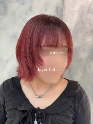ミディアム シモイケ ルアのヘアスタイル