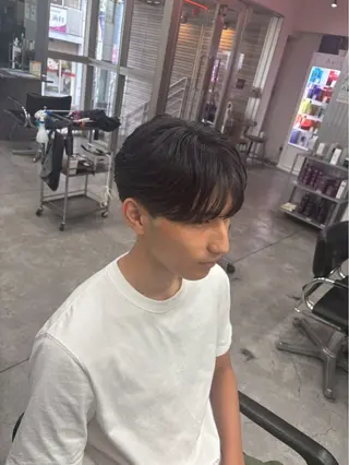 ショート 海外風パーマ カラー特化園田　楓莉のヘアスタイル