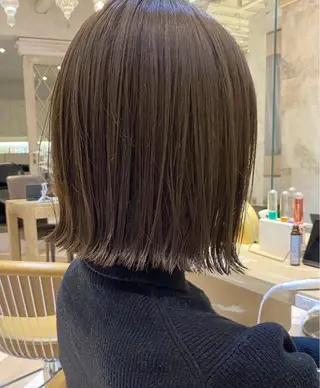 ショート カラー ❤️縮毛矯正❤️ 髪質改善❤️平野実花のヘアスタイル
