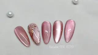 ネイル PINK PEONY AMIのネイルデザイン