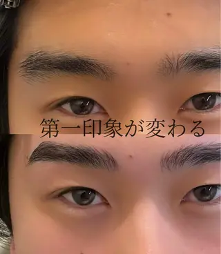 メンズ アイブロウ 渋谷・表参道サロン yukaの眉毛・アイブロウイメージ