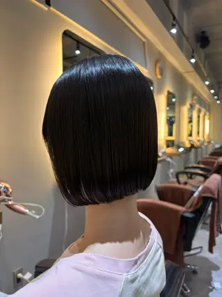 ミディアム 🌿美髪矯正/ 透明感カラー/ルキのヘアスタイル
