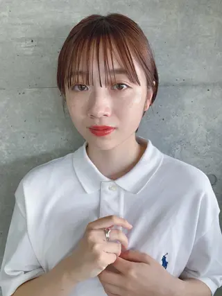 ショート ボブパーマコテ巻き風 パーマNo1深江秀平のヘアスタイル