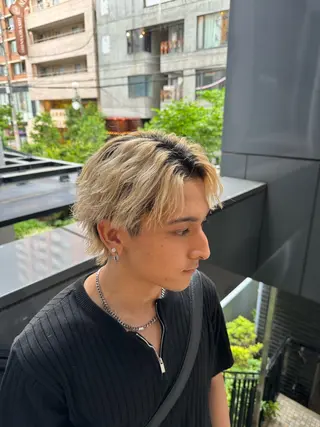 メンズ 河野 悠のヘアスタイル