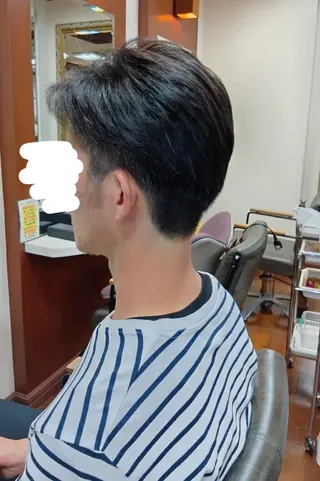 メンズ ショート ホリウチ リョウコのヘアスタイル
