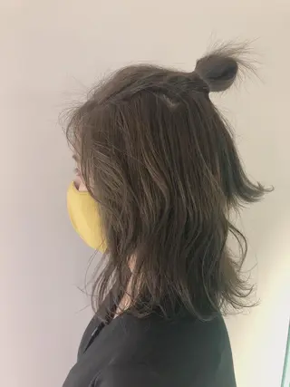 ミディアム カラー 🍊新宿南口🍊 ERINAのヘアスタイル