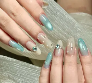 ネイル Green Nail 💚Gのネイルデザイン