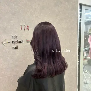 セミロング カラー miho 【HAIR774】のヘアスタイル