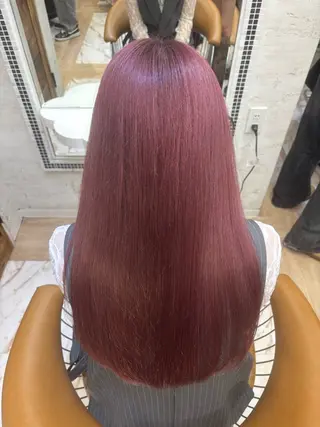 ロング カラー とがみ ともきのヘアスタイル