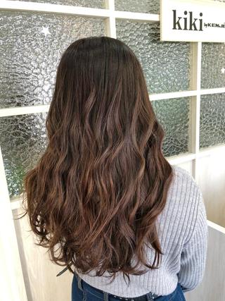 ロング カラー 植田 敬太のヘアスタイル