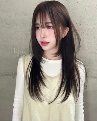 ロング レイヤー・巻き髪 特化♡ヒディ♡のヘアスタイル