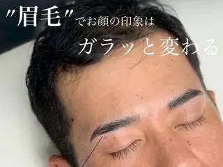 メンズ アイブロウ 眉毛サロン+i.b 札幌店の眉毛・アイブロウイメージ