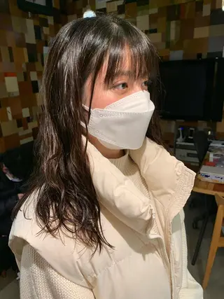 ロング パーマ 🐝岡本 柚葉🐝のヘアスタイル