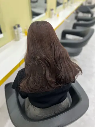 カラー 暖色✖️韓国ヘア 🥀SAHO🥀のヘアスタイル