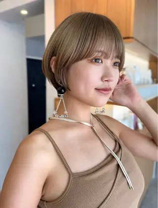 ショート 松村光留 /ショート/ウルフのヘアスタイル
